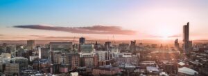 Manchester Skyline Dusk
